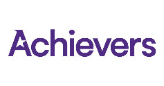 Purple 'Achievers' logo on a white background