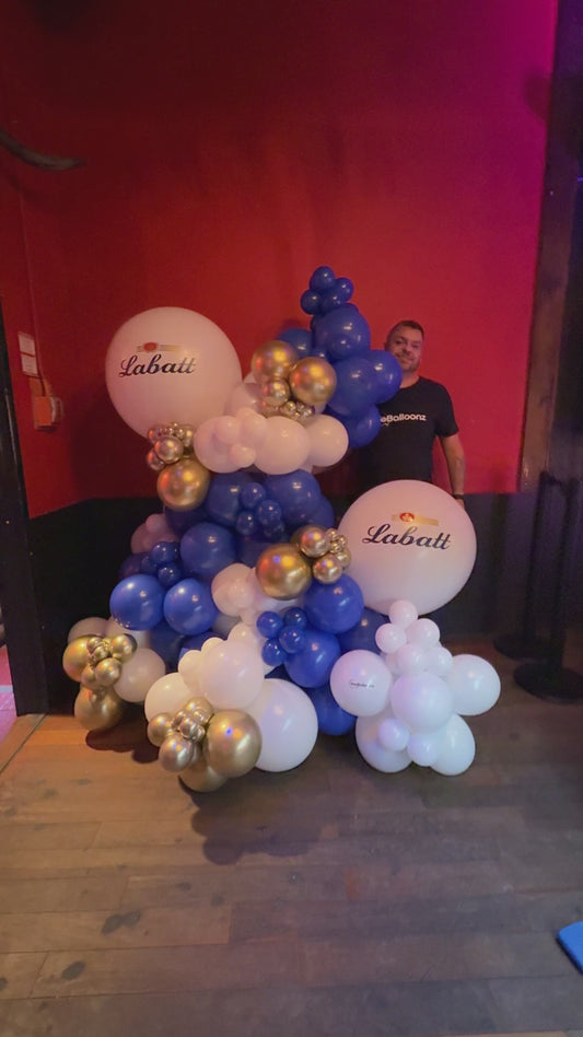 Corporate Stand-Alone Balloon Garland | Brand-Integrated Event Display