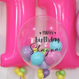 BUBBLE + NUMBERS $140